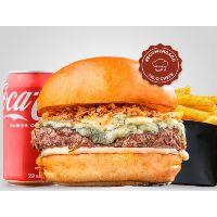 imagem Hambúrguer Mr. Gorgon 2.0 + Batata Frita - Grátis Refrigerante Lata | Combo