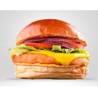 imagem Hambúrguer Usina Chicken + Batata Frita - Grátis Refrigerante Lata | Combo
